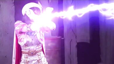 SPSC-039 Beautiful Masked Girl Aurora VS. Super-sexed Monster Mecha Zetsuringer Complete Defeat! The Defiled Holy Maiden Akari Minase 50 0