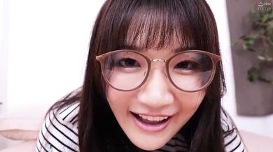 AGAV-110 A plain glasses-wearing wife likes to suck out the urethra with a cleaning blowjob after a thick facial. Yui Shiomi
