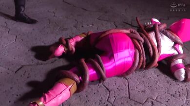 SPSB-011 Tentacle Cross Hell 11 Keisou Sentai Secure Ranger Hono Wakamiya 475 1