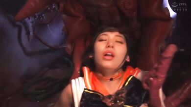 GHOV-008 Pretty Soldier Sailor Freesia ~The Devil's Tentacle Cross Acme Fallen Hell's Trap~ Uruki Sara - Driftwood Sara