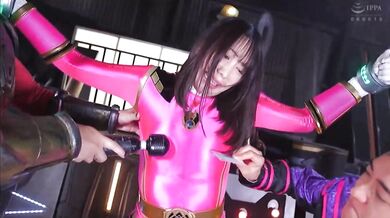 GHOV-058 Seiki Sentai Prism Three Prism Pink Poaching Fallen Mizuki Yayoi