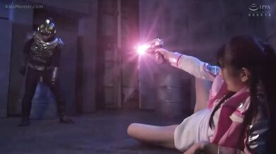 GHNU-052 Heroine Hunting Seiho Sentai Jewel Pink Shiori Kuraki - Kuraki Shiori